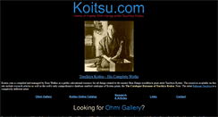 Desktop Screenshot of koitsu.com